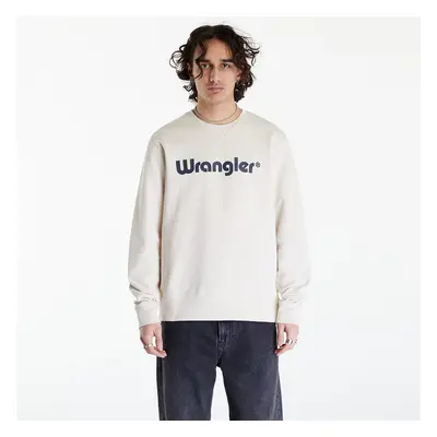 Bluza Wrangler Logo Crew Sweat Vintage White