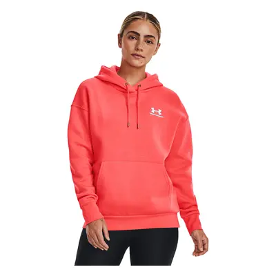 Bluza Under Armour Essential Fleece Hoodie Venom Red