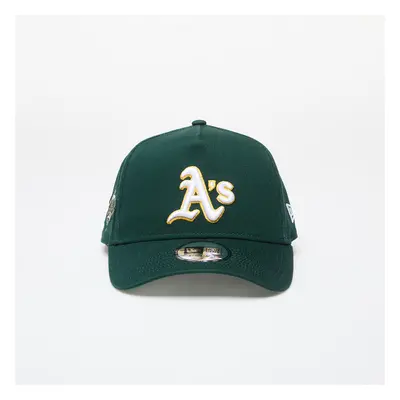 Czapka New Era MLB Oakland Athletics Side Patch 9FORTY E-Frame Adjustable Cap Dark Green