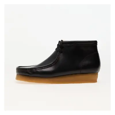 Trampki Clarks Originals Wallabee Boot Black Smooth Lea EUR