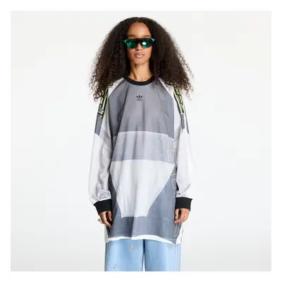 Koszulka adidas adilenium Oversized Graphic Mesh Long Sleeve Tee