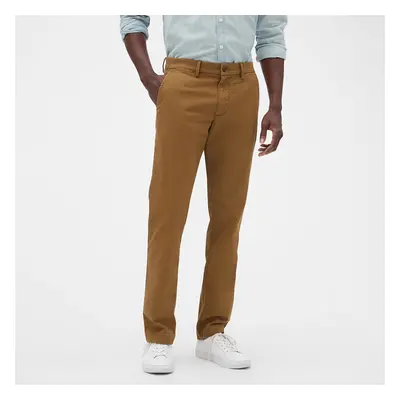 Spodnie GAP Chino Slim Fit Pants Palomino Brown Global