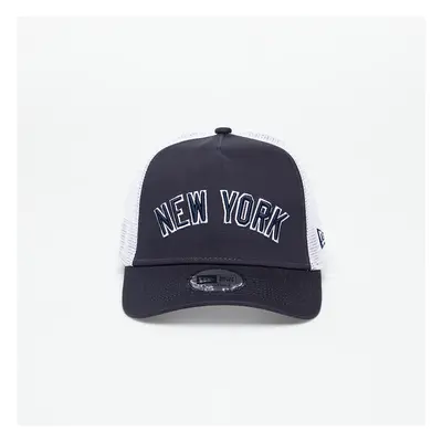 Czapka New Era New York Yankees Team Script Trucker Cap Navy/ Optic White