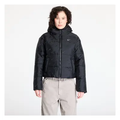 Kurtka Nike Sportswear Classic Women's Loose Therma-FIT Puffer Jacket Black/ White