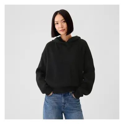 Bluza GAP Cashsoft Shaker Hoodie Black