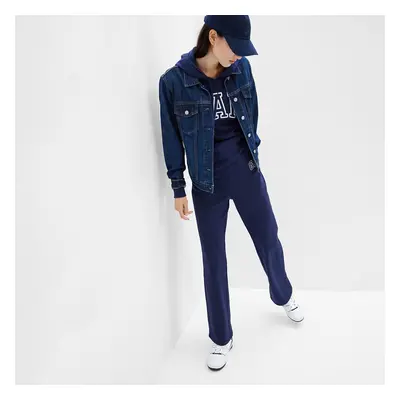 GAP Logo Boot Jogger Navy Uniform