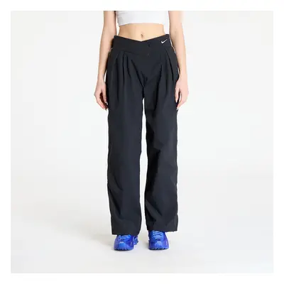 Spodnie Nike Sportswear Collection Women's Asymmetric Waist Trousers Black/ Lt Iron Ore/ White