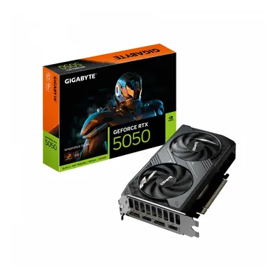 Gigabyte Karta graficzna GeForce RTX 5050 WINDFORCE OC 8G DDR6 2HDMI/2DP