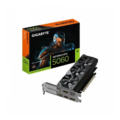 Gigabyte Karta graficzna GeForce RTX 5060 OC Low Profile 8G GDDR7 3DP/HDMI