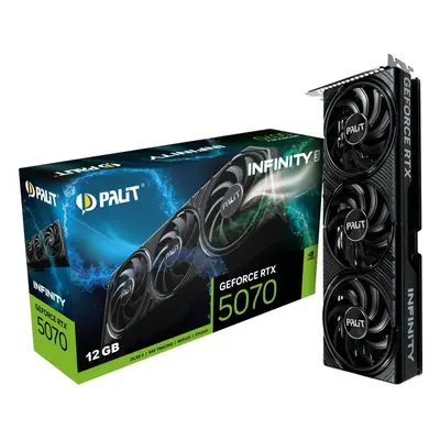 Palit Karta graficzna GeForce RTX 5070 INFINITY 3 12GB GDDR7 192bit 3DP/HDMI