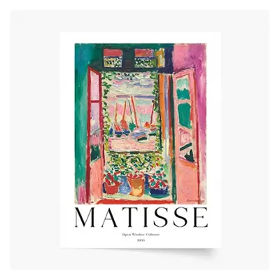 Plakat, Matisse - Open window, 70x100