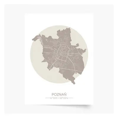 Plakat, Polskie miasta: Poznań, 60x80