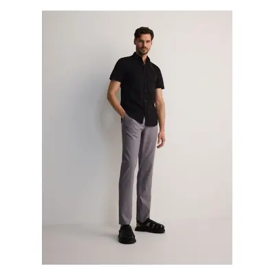 Reserved - Spodnie chino slim fit - jasnoszary