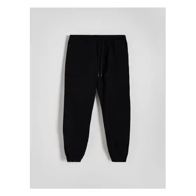 Reserved - Spodnie jogger slim - czarny