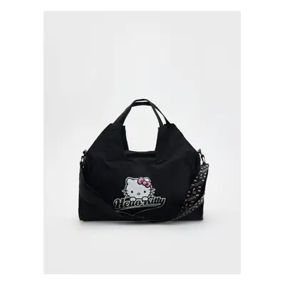 Reserved - Sportowa torba Hello Kitty - czarny