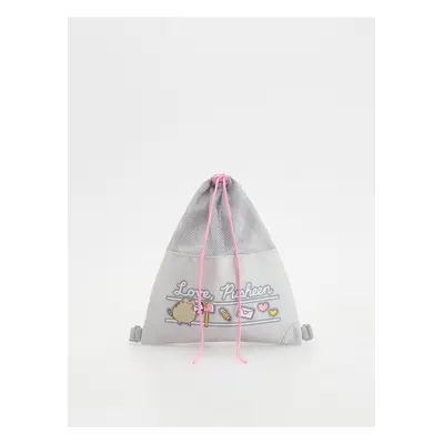 Reserved - Plecak worek Pusheen - ciemnoszary