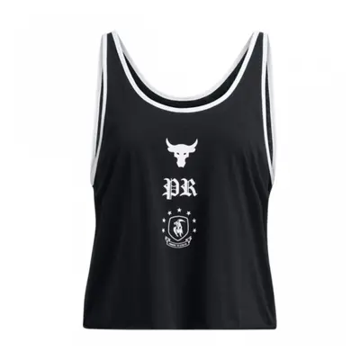 Damski top treningowy Under Armour Project Rock W Tank Boh - czarny