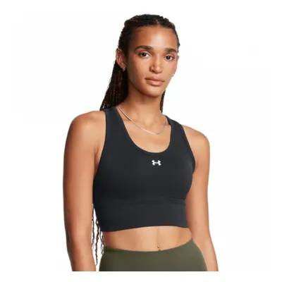 Biustonosz treningowy Under Armour Vanish Seamless Mid Bra - czarny