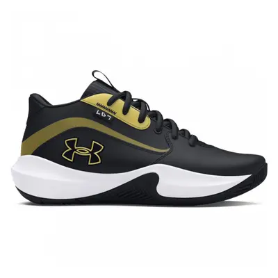 Dziecięce buty do koszykówki Under Armour UA Gs Lockdown 7 - czarne