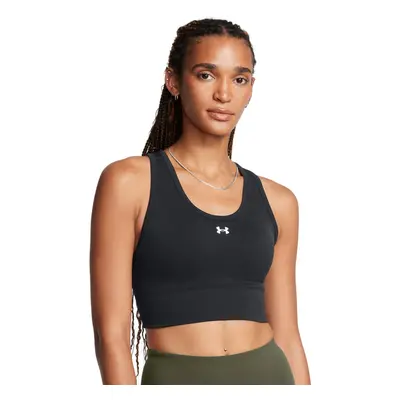 Biustonosz treningowy Under Armour Vanish Seamless Mid Bra - czarny