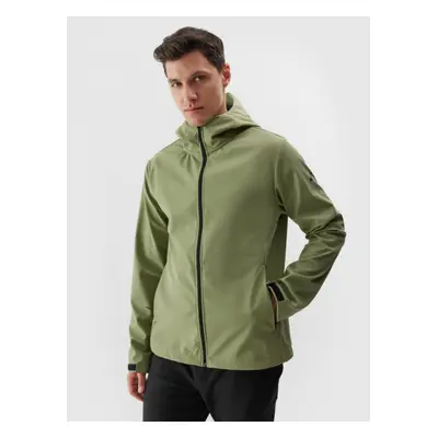 Męska kurtka softshell membrana 5000 4F 4FWAW24TSOFM283 - zielona