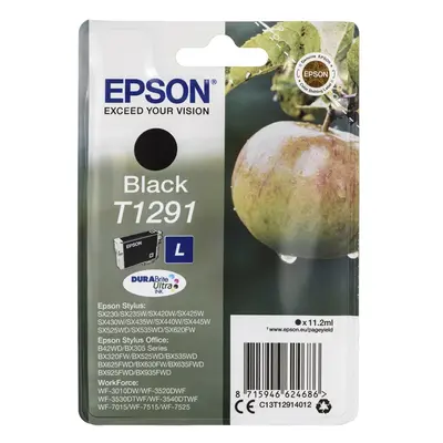 Epson Tusz T1291 BLACK 11.2ml do serii BX/SX