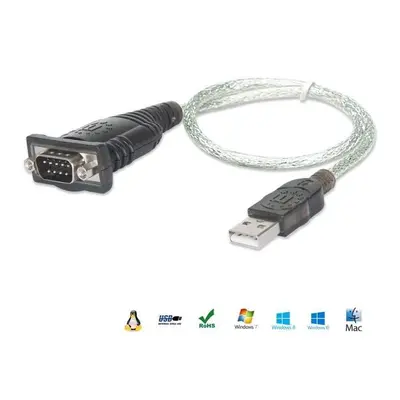 Manhattan Konwerter USB na port szeregowy RS232