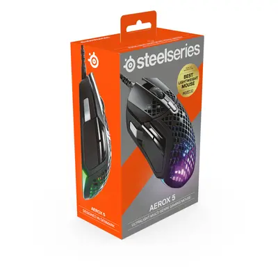 Mysz SteelSeries Aerox 5 Czarna