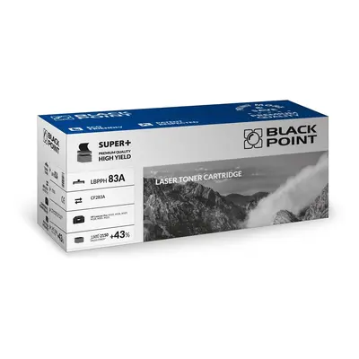 Toner laserowy Black Point Super Plus LBPPH83A zamiennik HP LaserJet CF283A