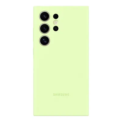 Etui Samsung Silicone Case Galaxy S24 Ultra jasnozielone