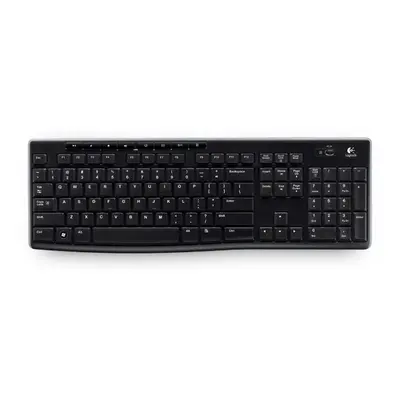 Klawiatura bezprzewodowa Logitech K270 920-003738 Czarna