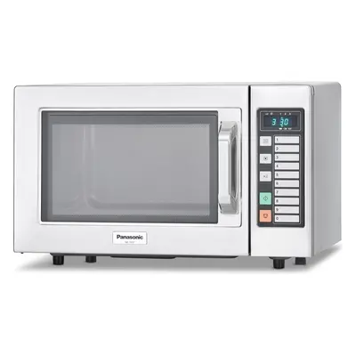 Panasonic NE-1037 profesjonalna kompaktowa kuchenka mikrofalowa (1000W, 3 poziomy mocy, 20 wolny