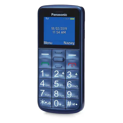 Panasonic KX-TU110 telefon komórkowy dla seniora (połączenia priorytetowe, jasny, kolorowy wyświ