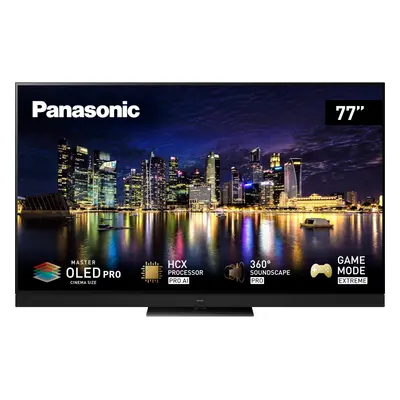 Panasonic TX-77MZ2000 telewizor OLED Smart TV 4K HDR 77" (DVB-T2/HEVC, procesor HCX Pro AI, 360 