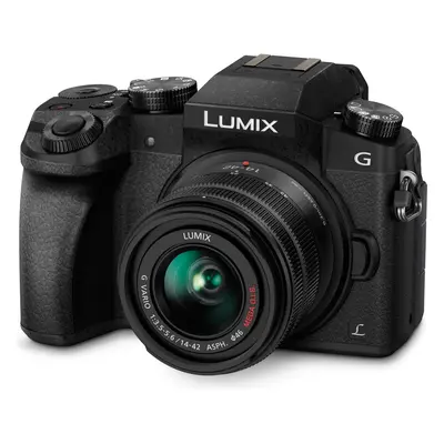 Panasonic DMC-G7K Lumix bezlusterkowy aparat cyfrowy + obiektyw H-FS1442A 14–42mm, F3.5-5.6 (Liv