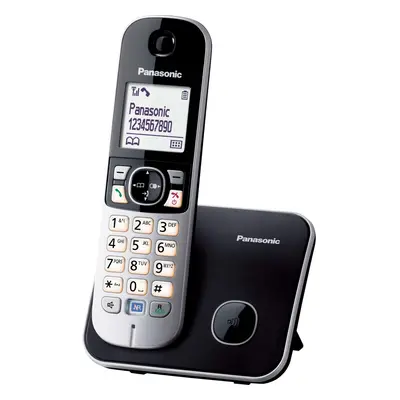 Panasonic KX-TG6811 cyfrowy telefon DECT (redukcja szumu, podtrzymanie zasilania z akumulatora, 