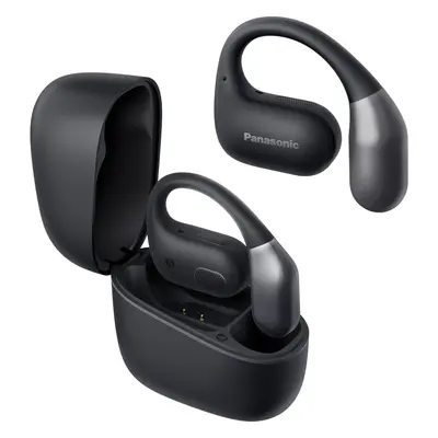 Panasonic RB-F10 otwarte słuchawki bezprzewodowe (nie zatykają kanałów usznych, 2 mikrofony, ENC, Bluetooth, Multipoint, wodoodp