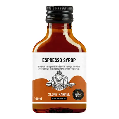 ESPRESSO SYROP SŁONY KARMEL - 100 ml