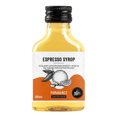 Syrop do espresso Pomarańcza - 100 ml