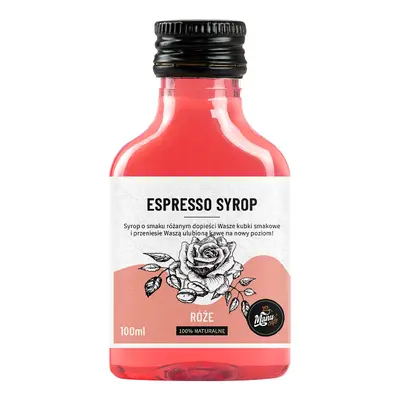 Syrop do espresso Różany - 100 ml