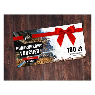 Voucher podarunkowy na 100 zł