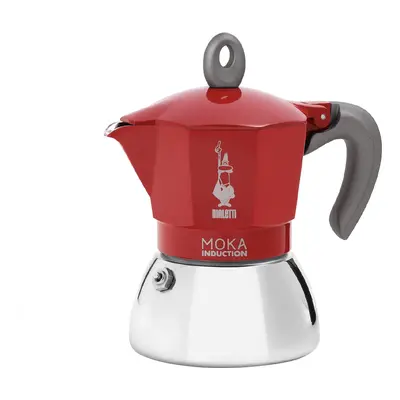 Bialetti Red MOka kawiarka na indukcję - 6 filiżanek