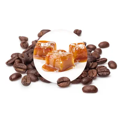 Słony karmel- kawa ziarnista bezkofeinowa, 50g