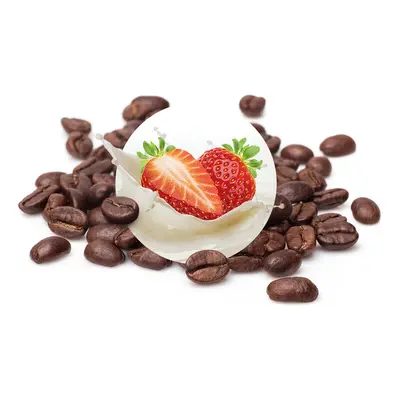 Truskawki w śmietanie - bezkofeinowa kawa ziarnista, 1000g