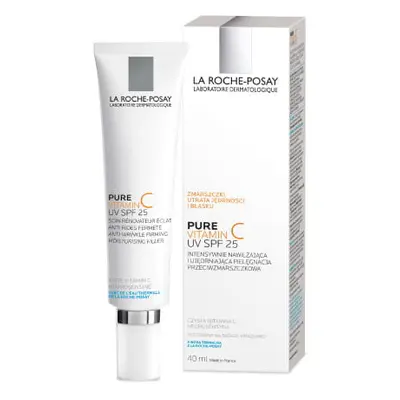 LA ROCHE-POSAY PURE VITAMIN C SPF 25 Intensywnie Nawilżająca Pielęgnacja Przeciwzmarszczkowa - 4