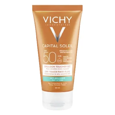 VICHY CAPITAL SOLEIL Krem Matujący Do Twarzy SPF50 - 50ml