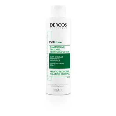 VICHY DERCOS PSOLUTION Szampon Keratoliczny Dla Skóry Głowy Ze Skłonnością Do Łuszczycy - 200 ml