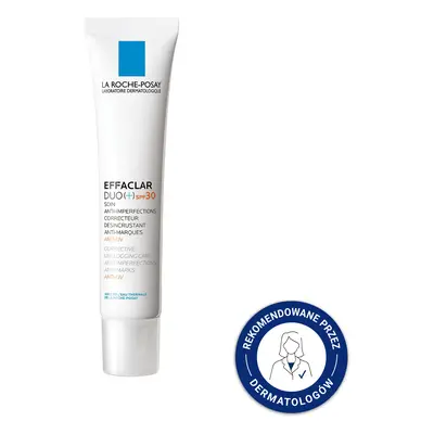 LA ROCHE-POSAY EFFACLAR DUO (+) SPF30 Krem Zwalczający Niedoskonałości - 40 ml