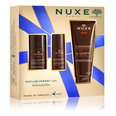 NUXE Men Nawilżający Zestaw Żel do twarzy - 50ml + Antyperspirant roll-on - 50ml+ Żel Pod Pryszn