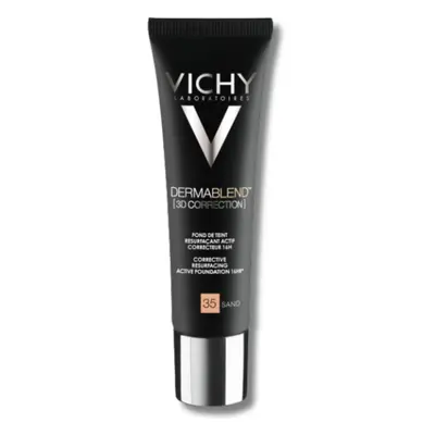 VICHY DERMABLEND 3D Podkład Wyrównujący Powierzchnię Skóry Odcień 35 (Sand) - 30ml